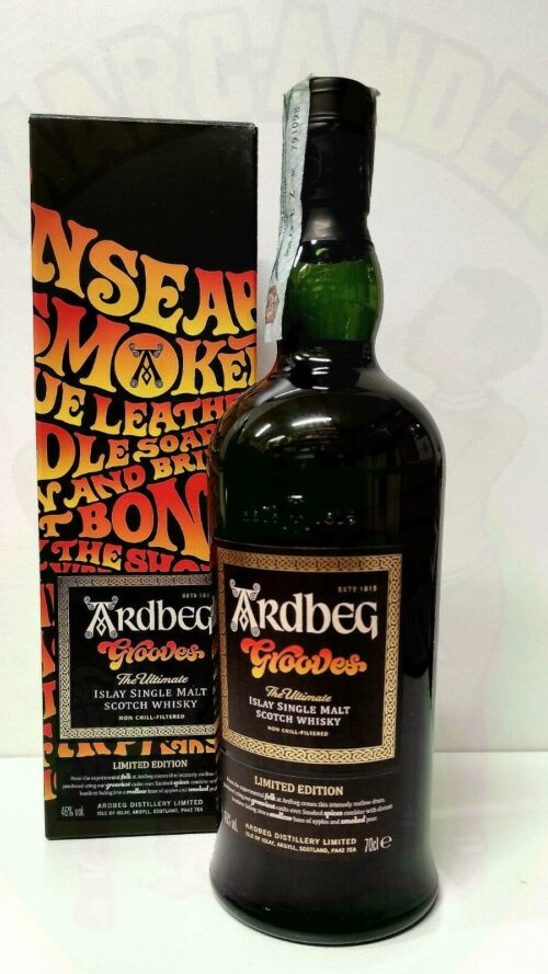 Whisky Ardbeg Grooves Scozia Enoteca Batani Andrea Torrefazione bottiglie Siena