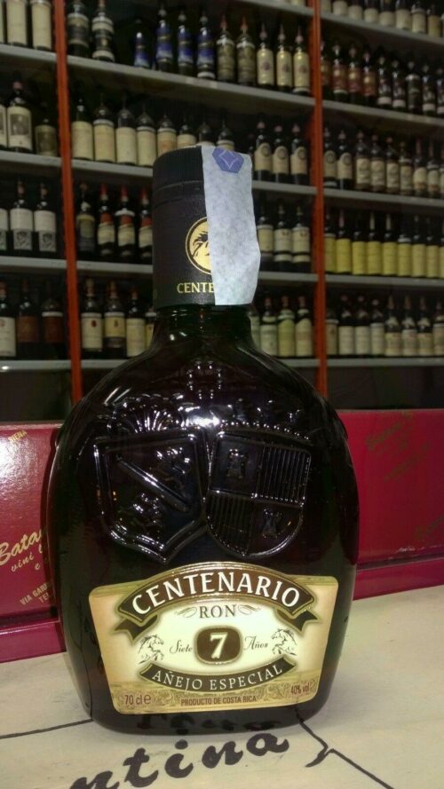 Rum Centenario 7 Years Old Enoteca Batani Andrea Torrefazione bottiglie Siena
