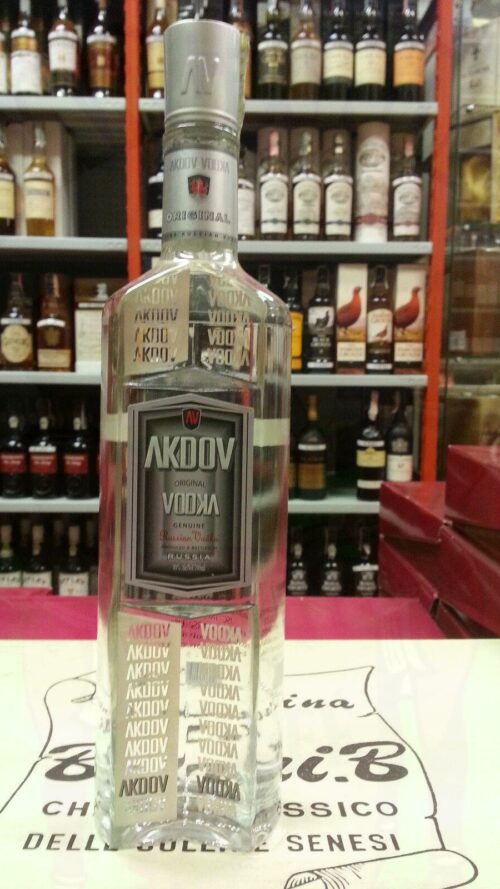 Vodka Akdov Enoteca Batani Andrea Torrefazione bottiglie Siena