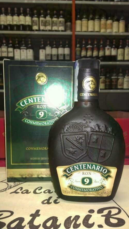 Rum Centenario 9 Years Old Enoteca Batani Andrea Torrefazione bottiglie Siena