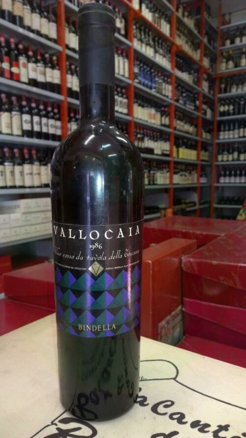 Nobile d Montepulciano Vallocaia 1986 Bindella Enoteca Batani Andrea Torrefazione bottiglie Siena