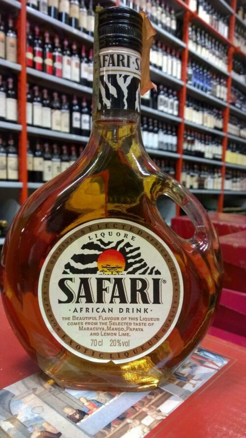 Liquore Safari African Drink Vintage Enoteca Batani Andrea Torrefazione bottiglie Siena