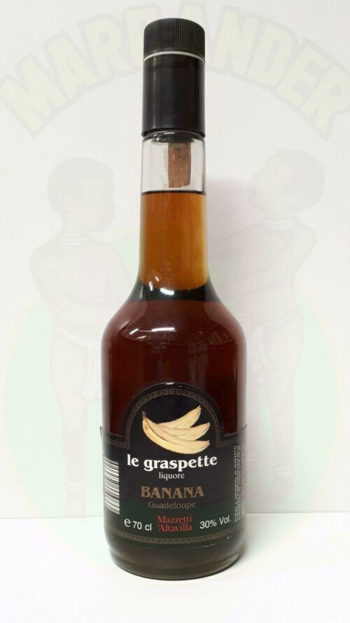 Liquore Le Graspette Banana Enoteca Batani Andrea Torrefazione bottiglie Siena