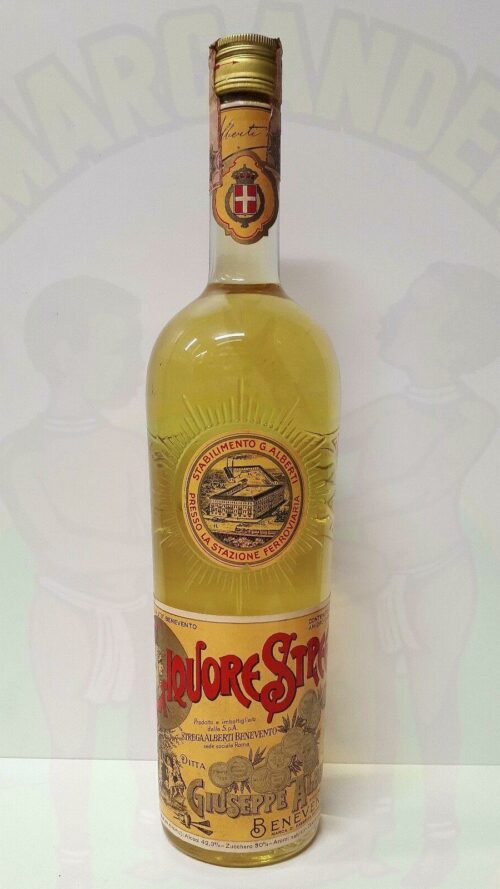 Liquore Strega Vintage Enoteca Batani Andrea Torrefazione bottiglie Siena