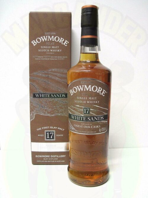 Whisky Bowmore 17 yo White Sands Scozia Enoteca Batani Andrea Torrefazione bottiglie Siena