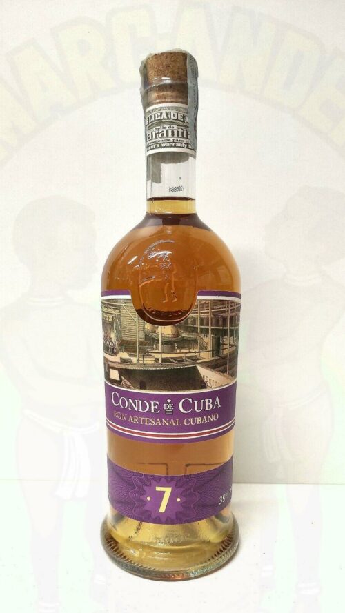 Conde de cuba 7 Years Old Enoteca Batani Andrea Torrefazione bottiglie Siena