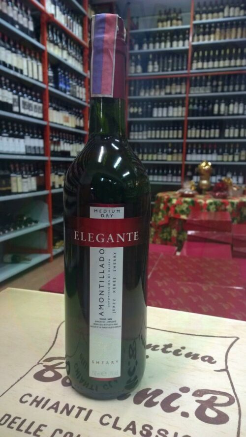 Sherry Elegante Amontillado Vintage Enoteca Batani Andrea Torrefazione bottiglie Siena