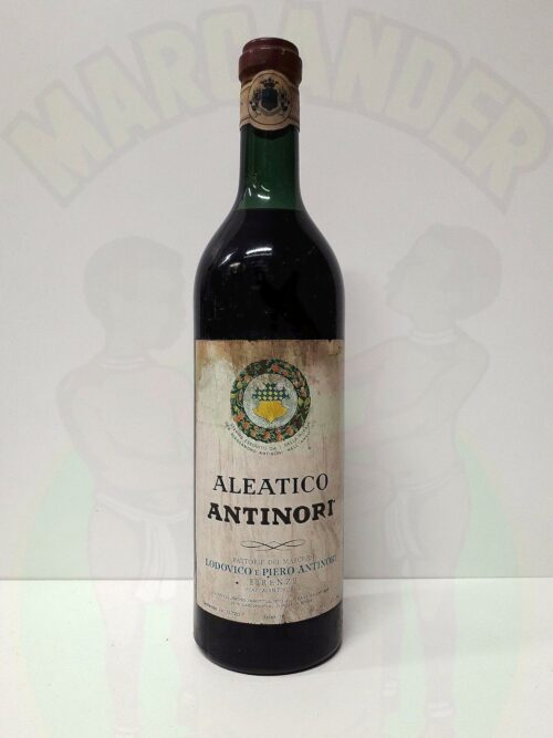 Aleatico Antinori 1962 VINTAGE Enoteca Batani Andrea Torrefazione bottiglie Siena
