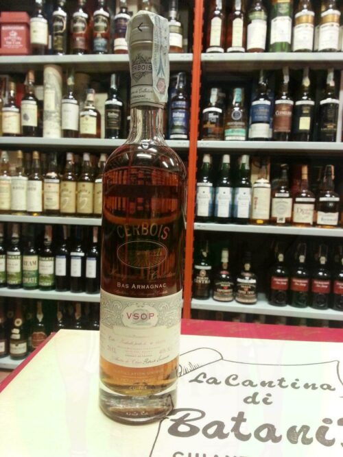 Cerbuis VSOP Enoteca Batani Andrea Torrefazione bottiglie Siena
