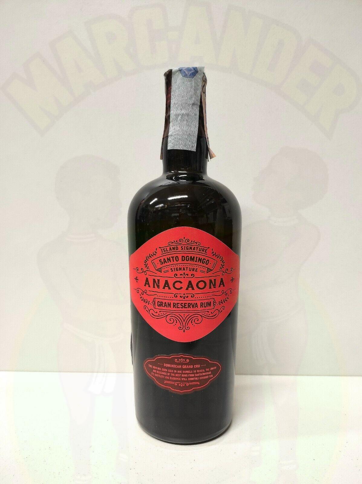 bottiglia di Anacaona Santo Domingo Gran Reserva Rum