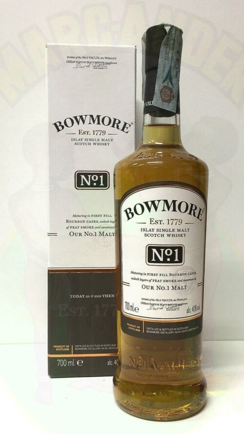 Whisky Bowmore n.1 Scozia Enoteca Batani Andrea Torrefazione bottiglie Siena