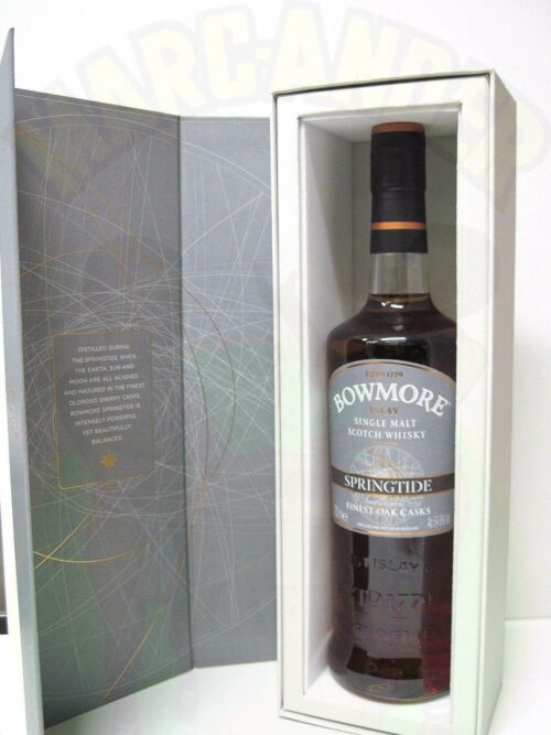 Whisky Bowmore Springtide Scozia Enoteca Batani Andrea Torrefazione bottiglie Siena