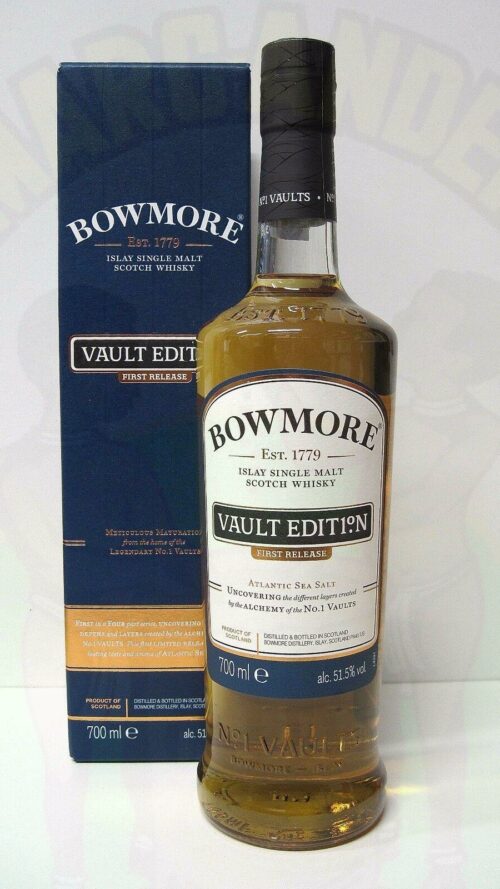 Whisky Bowmore Vault Edit n 1° Scozia Enoteca Batani Andrea Torrefazione bottiglie Siena