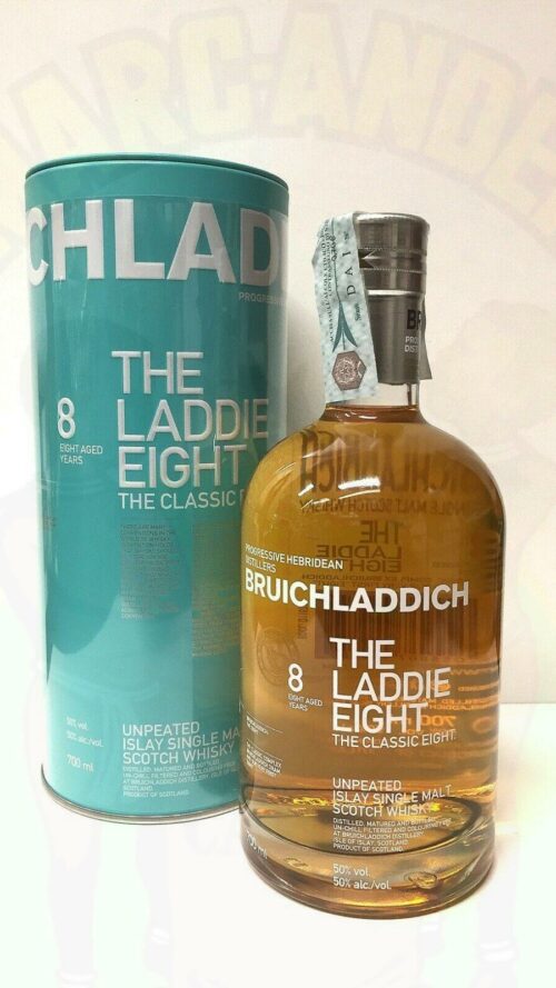 Whisky Bruichladdich The Laddie Eight 8 anni Scozia Enoteca Batani Andrea Torrefazione bottiglie Siena
