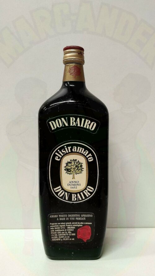 Amaro Don Bairo Vintage Enoteca Batani Andrea Torrefazione bottiglie Siena