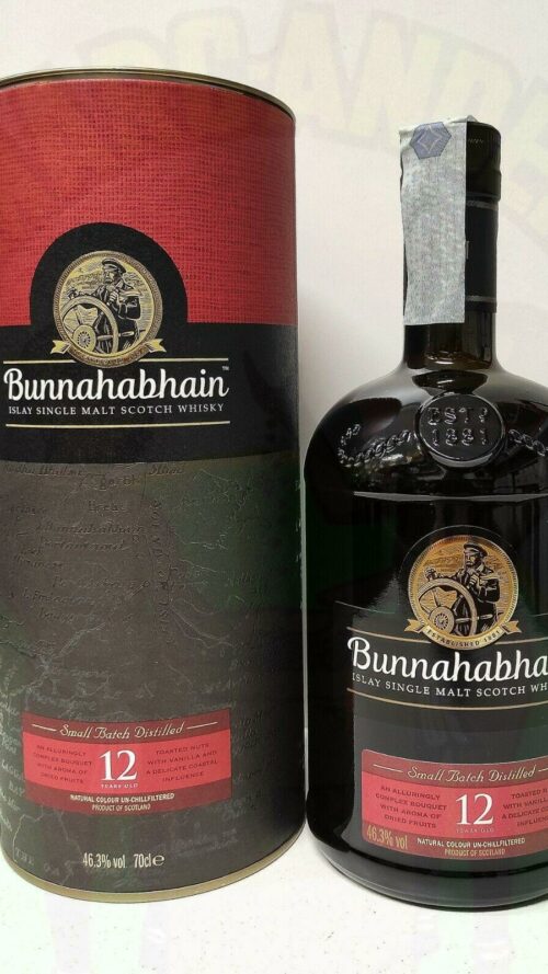 Bunnahabhain 12 anni Scozia Enoteca Batani Andrea Torrefazione bottiglie Siena