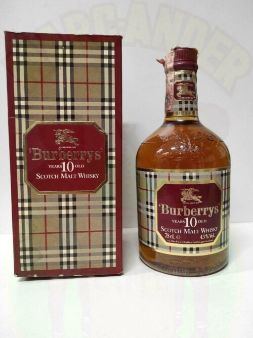 Whisky Burberrys Vintage Scozia Enoteca Batani Andrea Torrefazione bottiglie Siena