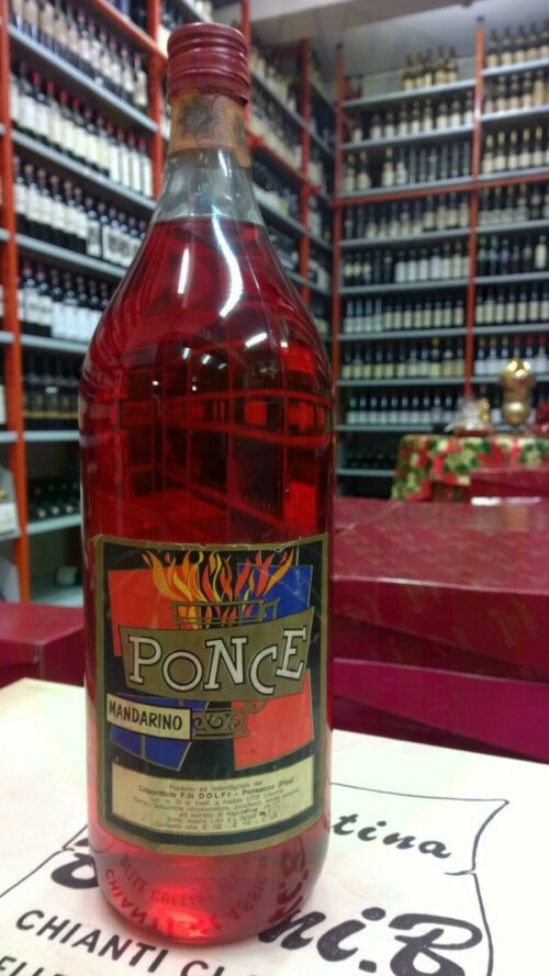 Punch Mandarino Dolfi Vintage Enoteca Batani Andrea Torrefazione bottiglie Siena