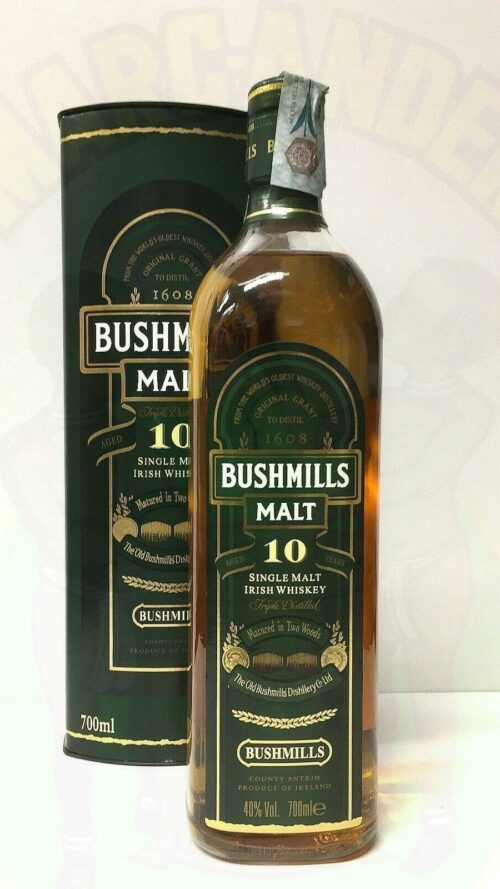 Whiskey Bushmills 10 anni Irlanda Enoteca Batani Andrea Torrefazione bottiglie Siena