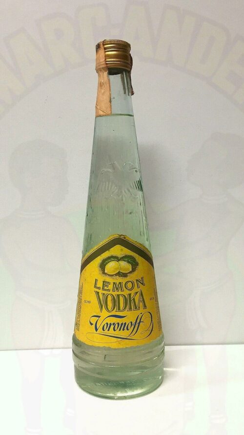 Vodka Voronoff Lemon VINTAGE Enoteca Batani Andrea Torrefazione bottiglie Siena