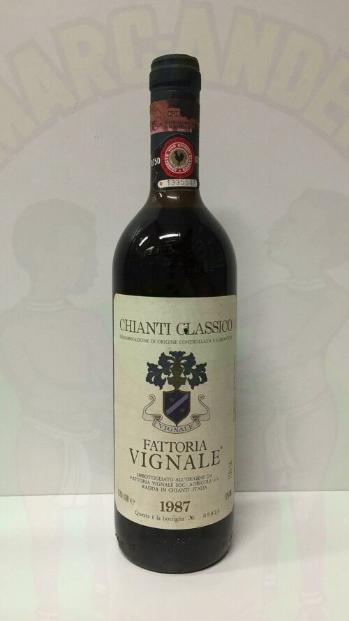 Chianti Classico Fattoria Vignale 1987 Enoteca Batani Andrea Torrefazione bottiglie Siena