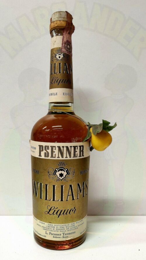 Psenner William Vintage bottiglia di Psenner Liquore alla Williams