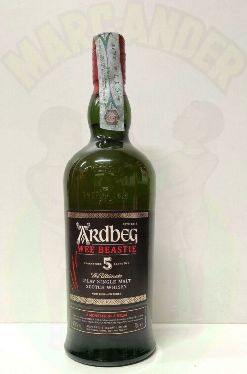 Whisky Ardbeg Wee Beastie 5 anni Scozia Enoteca Batani Andrea Torrefazione bottiglie Siena
