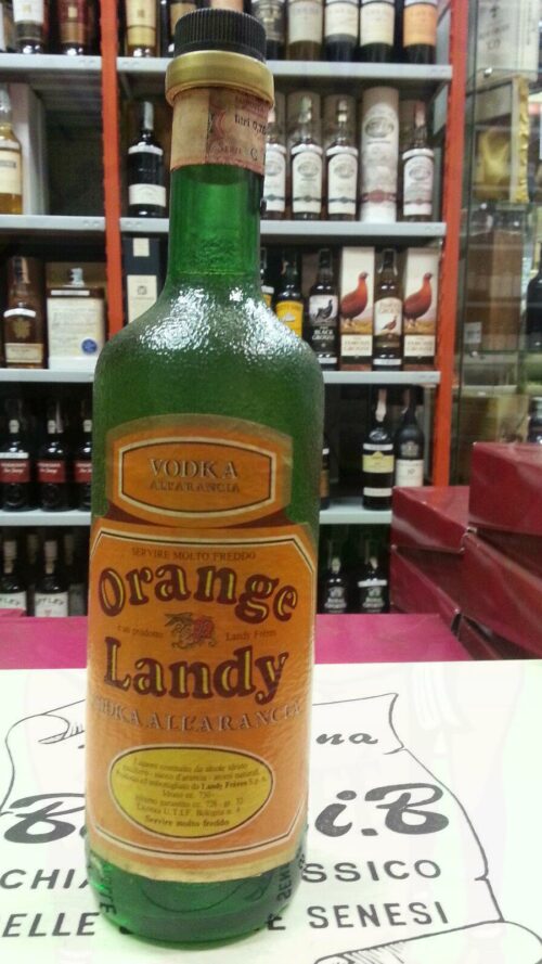 Vodka Orange Landy Vintage Enoteca Batani Andrea Torrefazione bottiglie Siena