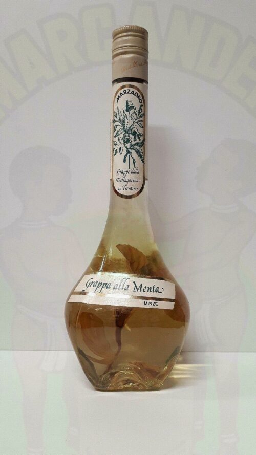 Grappa alla menta Enoteca Batani Andrea Torrefazione bottiglie Siena