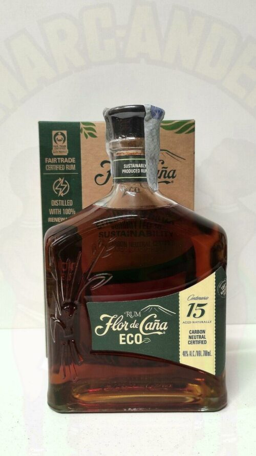 Flor de cana 15 years old eco Enoteca Batani Andrea Torrefazione bottiglie Siena