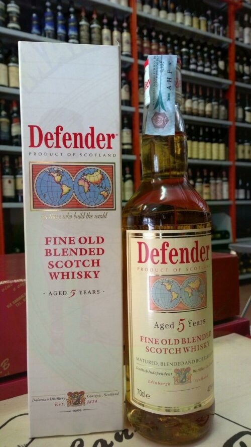 Whisky Defender 5 anni Scozia Enoteca Batani Andrea Torrefazione bottiglie Siena
