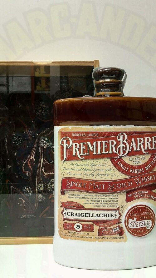 Whisky Premier Barrel Craigellachie Enoteca Batani Andrea Torrefazione bottiglie Siena