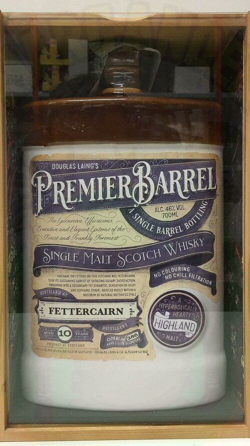 Whisky Premier Barrel Fettercairn Enoteca Batani Andrea Torrefazione bottiglie Siena