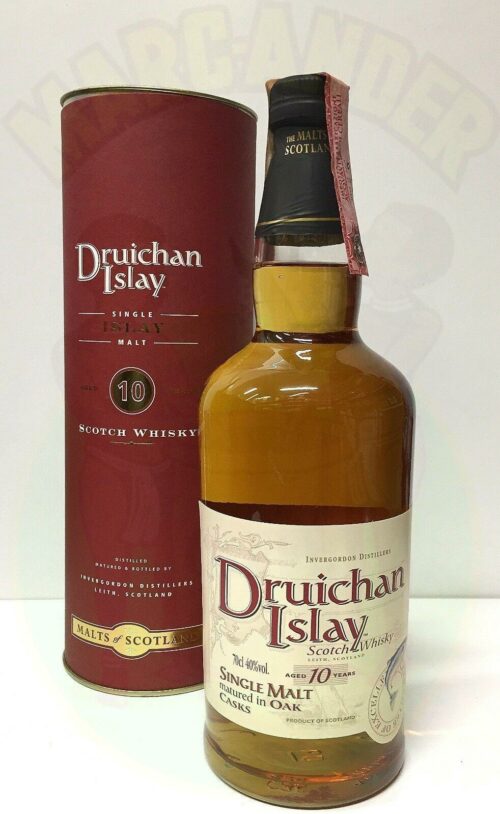 Whisky Druichan Islay 10 anni Enoteca Batani Andrea Torrefazione bottiglie Siena