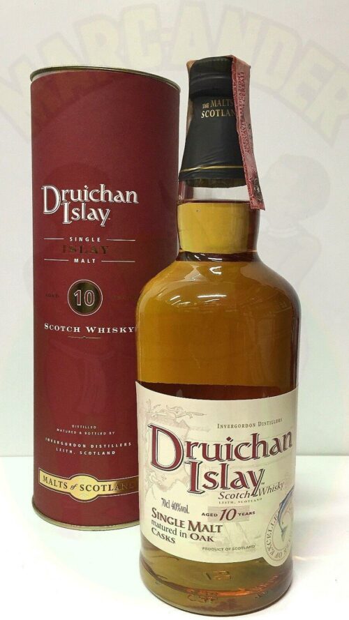 Whisky Druichan Islay 10 anni Enoteca Batani Andrea Torrefazione bottiglie Siena