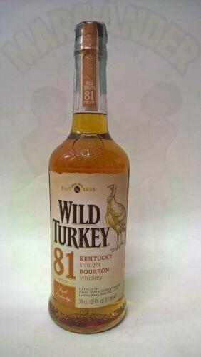 Wild turkey 81 Bourbon Enoteca Batani Andrea Torrefazione bottiglie Siena
