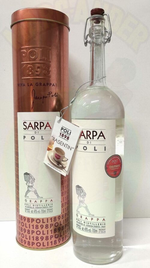 Grappa Poli Sarpa Enoteca Batani Andrea Torrefazione bottiglie Siena