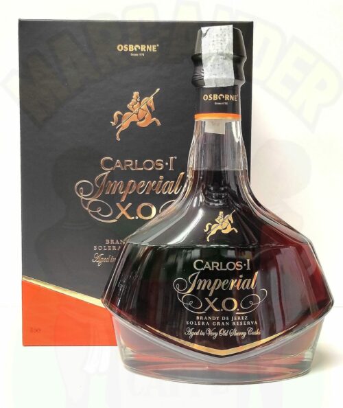 Brandy Carlos I Imperial XO Enoteca Batani Andrea Torrefazione bottiglie Siena