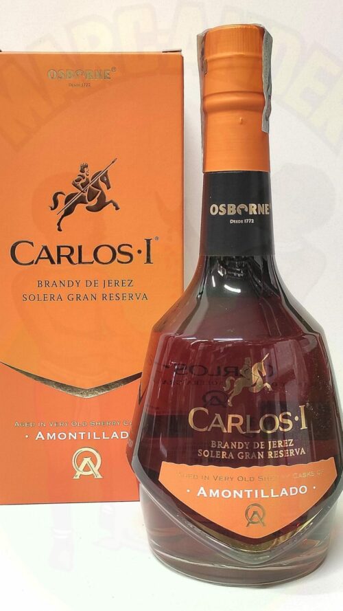 Brandy Carlos I Amontillado Enoteca Batani Andrea Torrefazione bottiglie Siena