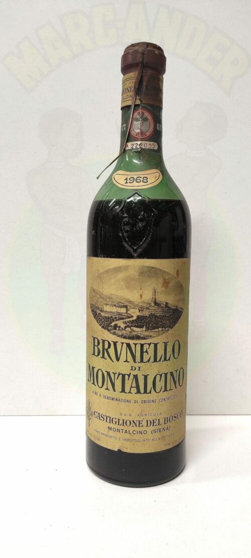 Brunello di Montalcino 1968 Vintage Enoteca Batani Andrea Torrefazione bottiglie Siena