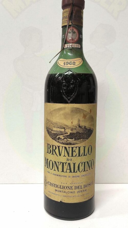 Brunello di Montalcino 1968 Vintage Enoteca Batani Andrea Torrefazione bottiglie Siena