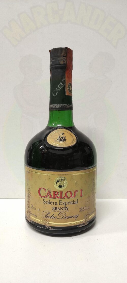 Brandy Carlos I Vintage Enoteca Batani Andrea Torrefazione bottiglie Siena