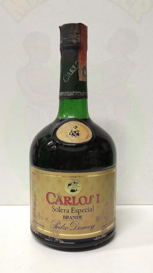 Brandy Carlos I Vintage Enoteca Batani Andrea Torrefazione bottiglie Siena