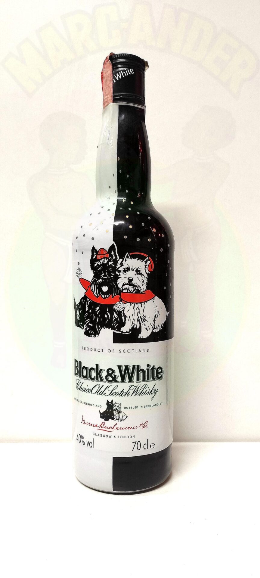 Bottiglia di Black & White Choice Old Scotch Whisky
