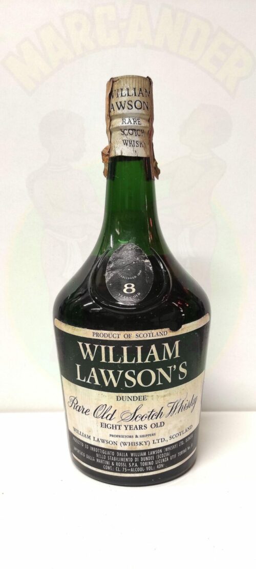 Whisky William Lawson's 8 anni Vintage Scozia Enoteca Batani Andrea Torrefazione bottiglie Siena