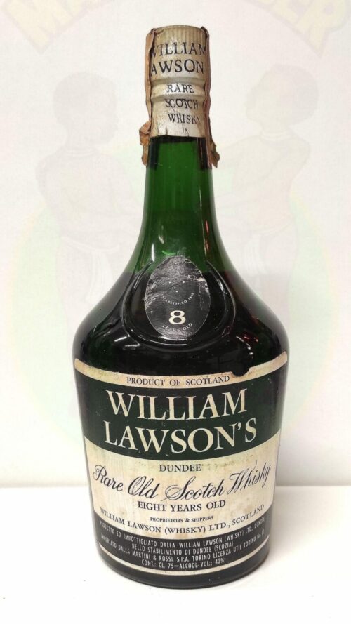 Whisky William Lawson's 8 anni Vintage Scozia Enoteca Batani Andrea Torrefazione bottiglie Siena