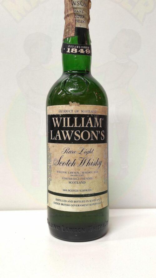 Whisky William Lawson's Vintage Scozia Enoteca Batani Andrea Torrefazione bottiglie Siena