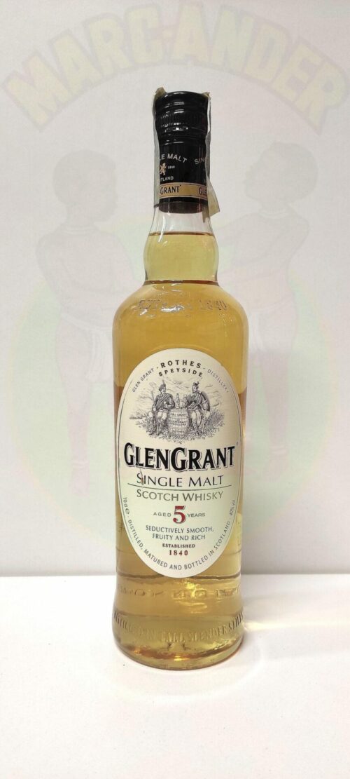 Whisky Glen Grant 5 anni Vintage Scozia Enoteca Batani Andrea Torrefazione bottiglie Siena
