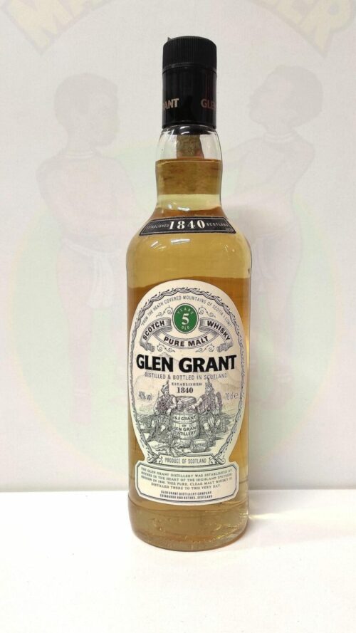 Whisky Glen Grant 5 anni Vintage Scozia Enoteca Batani Andrea Torrefazione bottiglie Siena
