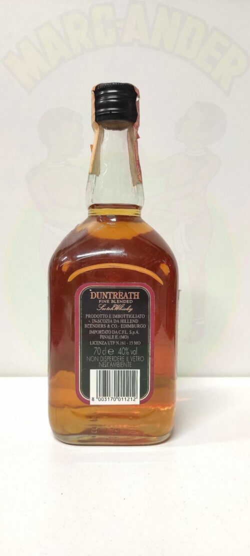 Whisky Duntreath 12 anni Vintage Scozia Enoteca Batani Andrea Torrefazione bottiglie Siena